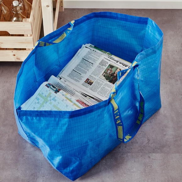 4 - IKEA FRAKTA Large Storage Shopping tote bags - Picture 1 of 6
